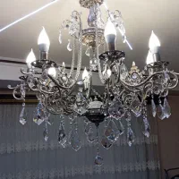 لوستر برنزی سنگین