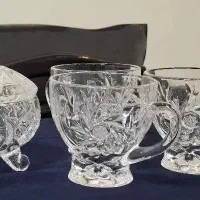 فنجان کریستال لهستان خورشیدی