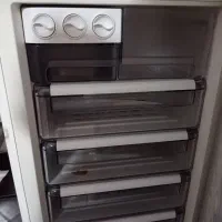 یخچال الکترواستیل دودرب کارکرده ولی سالم