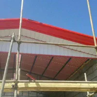 سوله سقف شیروانی ویلا پیش ساخته جوشکاری سیار|خدمات پیشه و مهارت|اصفهان, بهارستان|دیوار