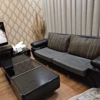 یه دست مبل ۷ نفره با جلو مبلی کامل