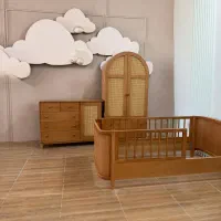 تخت خواب دومنظوره سرویس سیسمونی کمد دراور