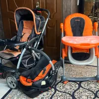 ست سیسمونی کالسکه صندلی غذا صندلی ماشین کریر