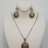 نیم ست نقره