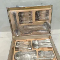 سرویس قاشق چنگال استیل