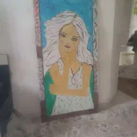 نقاشی گواش دختر