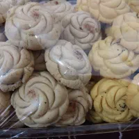 پخت کلمپه خونگی زعفرونی و دارچینی