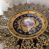 پایه میوه برنجی بزرگ