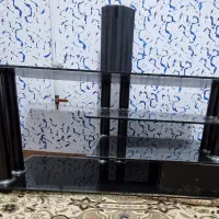 میز تلویزیون شیشه ای