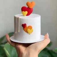 کیک وگل مصنوعی