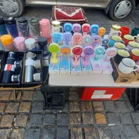پنکه دستی کاربردی  ماگ  تراول ماگ لیوان های کرومی