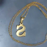 دوعدد گردن آویز یکیش آب طلا و یکی معمولی فروشی|بدلیجات|رفسنجان, |دیوار