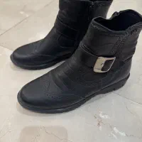 بوت نیم ساق زیپ دار سایز ۳۸