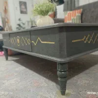 میز جلو مبلی با سه عدد عسلی