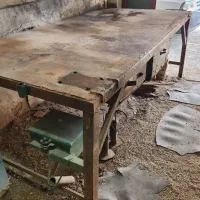 میز کار آهنی بزرگ|فروشگاه و مغازه|شادگان, |دیوار