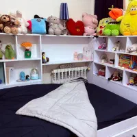 تختخواب نوجوان با سرویس کامل و تشک نو|تخت و سرویس خواب|تهران, جنتآباد مرکزی|دیوار