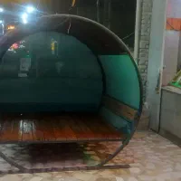 ۲ عددآلاچیق تخت دار چوب ترمو ضد آب
