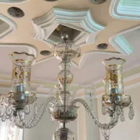 لوستر کریستالی ۵ شاخه