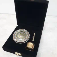 ظرف زعفران/پک هدیه/پک مخمل/ظروف کریستالی