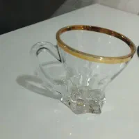 پیاله لبه طلا