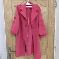 یک عدد مانتو کتی مجلسی شیک به همراه شال