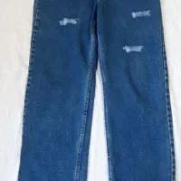 شلوار جین بگ زاپدار ZARA