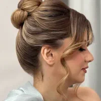 خدمات بافتمو و شنیون+آموزش رنگمو ،بافتمو
