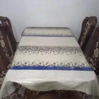 میز غذاخوری سلطنتی شش نفره|میز و صندلی غذاخوری|ارومیه, |دیوار