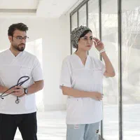 اسکراب و روپوش پزشکی دراک طب|پزشکی|شیراز, ملاصدرا|دیوار