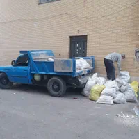 نیسان کمپرسی حمل نخاله و مصالح ماسه گل ۲۴س