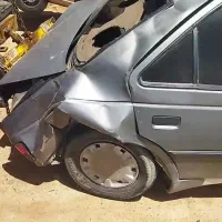 فروش پژو مدل ۹۲ تصادفی  از عقب