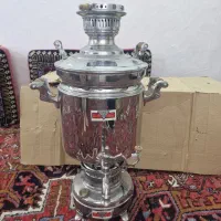 سماور بزرگ مجلسی نفتی ساخت برادران|سماور، چای‌ساز، قهوه‌ساز|تبریز, |دیوار
