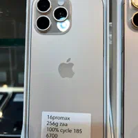 اپل iPhone 16 Pro Max با حافظهٔ ۲۵۶ گیگابایت|موبایل|مشهد, احمدآباد|دیوار