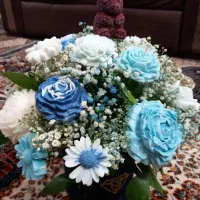 شمع گل آرایی|صنایع دستی و سایر لوازم تزئینی|قم, هنرستان|دیوار