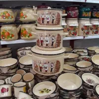 پخش ظروف لعابی اصل روس و اوکراین|عمده‌فروشی|کبودرآهنگ, |دیوار