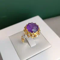 انگشتر آمتیست طبیعی اسپرت کد ۱۹۴۷