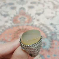 انگشتر نقره سنگ اصل