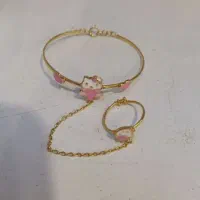 دستبند کودک انگشتر و گردنبند