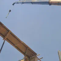 جرثقیل ۳تن دکل بلند ارتفاع ۱۴ متر شاهین شهر|خدمات حمل و نقل|شاهین‌شهر, بانک استان|دیوار