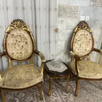 مبلمان ۹ نفره استیل به همراه میز جلو مبلی وعسلی|مبلمان خانگی و میز عسلی|محلات, |دیوار