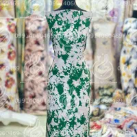 پارچه ابریشم رومانی طرح ۵