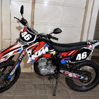 تریل بهرو ۲۰۰ مدل ۱۴۰۱ طرح KTM فوق‌العاده تمیز
