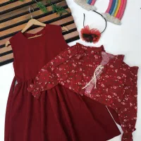 پیراهن و بلوز تک و دامن تک یلدایی دخترونه|کفش و لباس بچه|قم, پامنار|دیوار