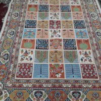 یک جفت کناره فرش بزرگ ست هم و یک جفت گلیم فرش|فرش|قم, بنیاد|دیوار