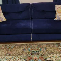 مبل راحتی تخت شو 6 نفره به همراه میز و میز عسلی