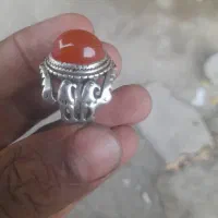انگشتر عقیق فوق یمنی کهنه دست ساز|جواهرات|جیرفت, |دیوار