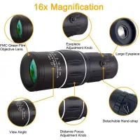 دوربین شکاری تک چشم ۵۲*۱۶|کوهنوردی و کمپینگ|اصفهان, احمدآباد|دیوار