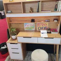 میز تحریر پایه چوبی آدرین|میز تحریر و کامپیوتر|تبریز, |دیوار