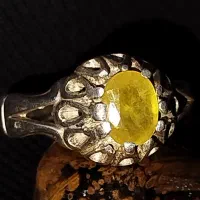 انگشتر یاقوت زرد|جواهرات|زاهدان, |دیوار