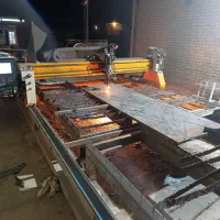تهیه و برش cnc انواع ورق های ضخیم  آهن و آلیاژی